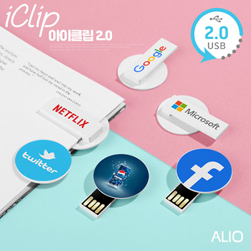 디알링크 메모리,알리오(ALIO) 아이클립 USB메모리(2.0) 8GB,알리오(ALIO),USB메모리 > 디자인 USB > 8GB