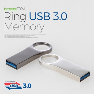 디알링크 메모리,트리온(treeON) 링 USB메모리(3.0) 16GB,트리온(treeON),USB메모리 > 고리형 USB > 16GB